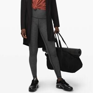 Lululemon Heathered Black Full On Luxtreme 28" Wunder Under High-Rise Tight 8